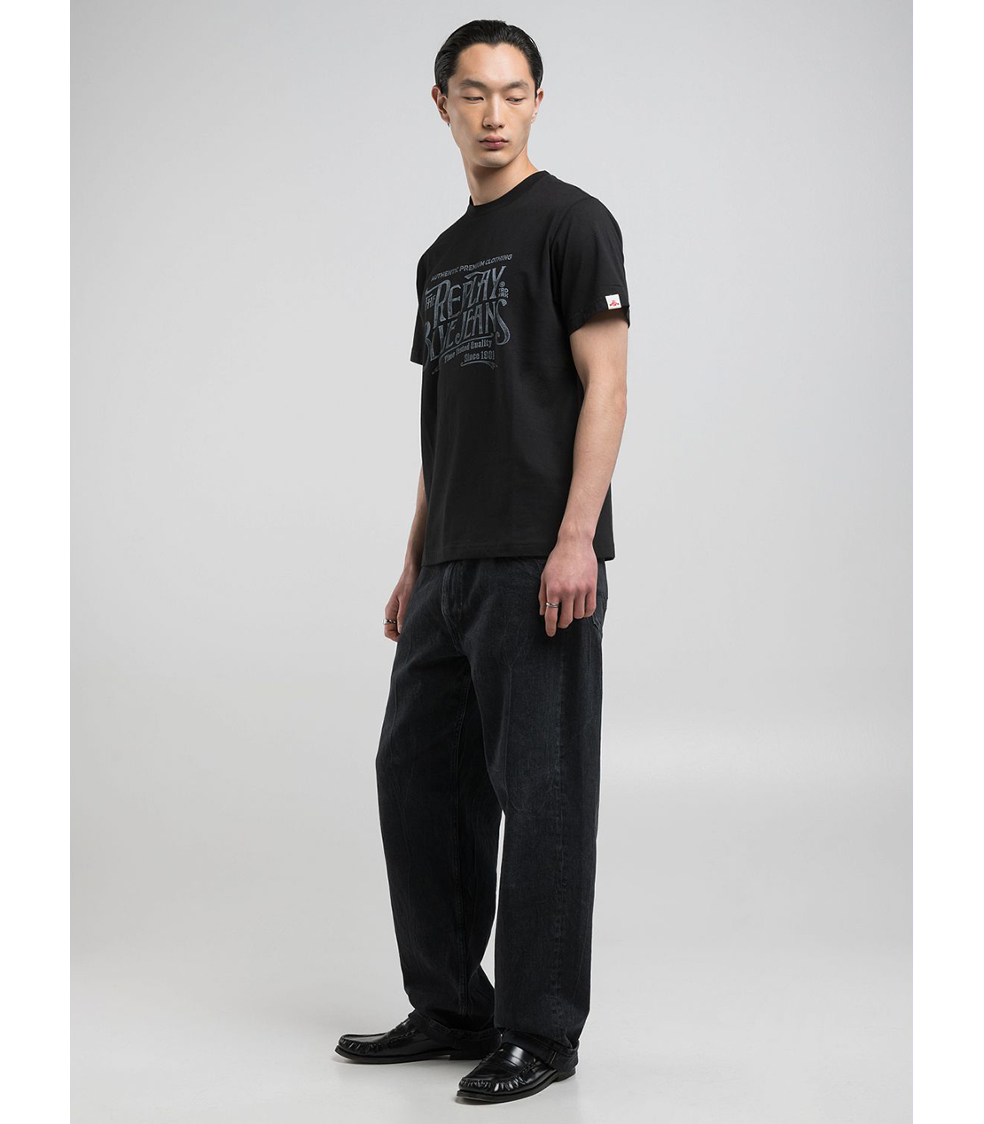 コットンジャ－ジープリントTシャツ｜REPLAY リプレイ公式通販サイト
